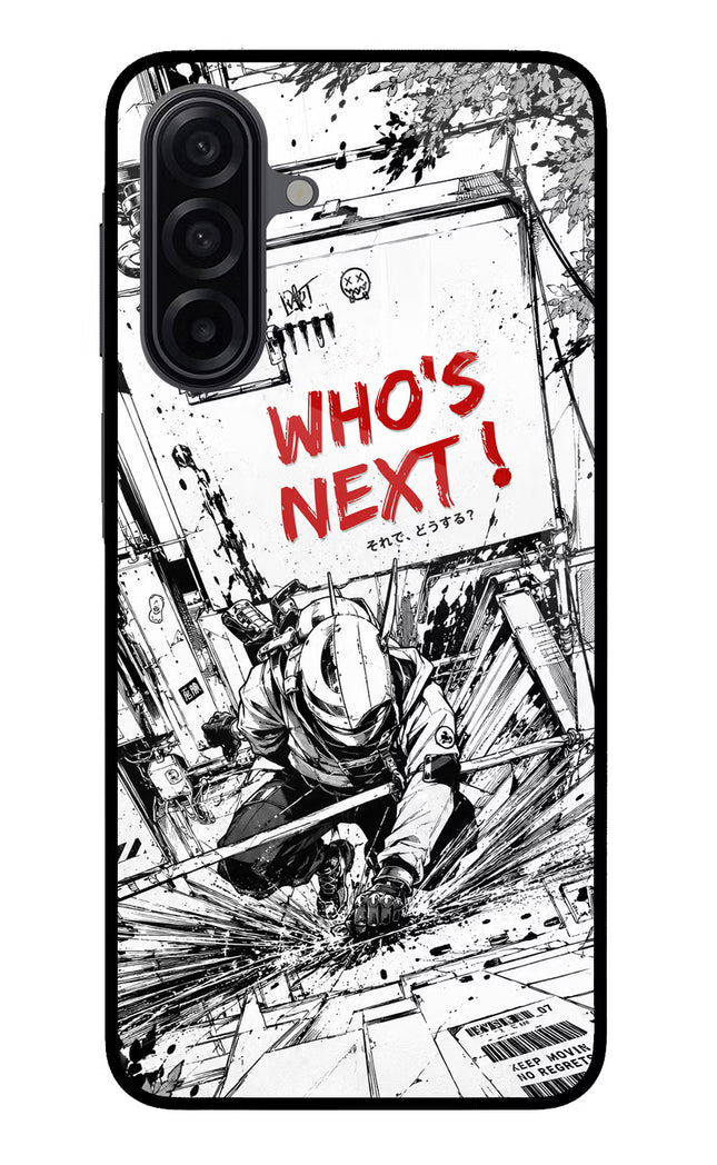 Who's Next Samsung M17 5G Glass Case