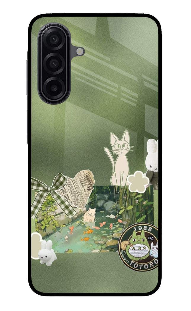 Aesthetic anime Samsung M17 5G Glass Case Back Cover by Casekaro