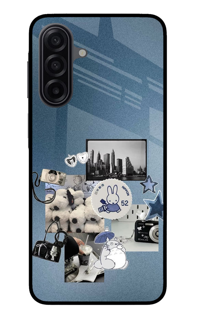 Miffy Samsung M17 5G Glass Case Back Cover by Casekaro