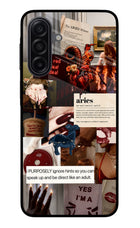 Zodiac Aries Samsung M17 5G Glass Case