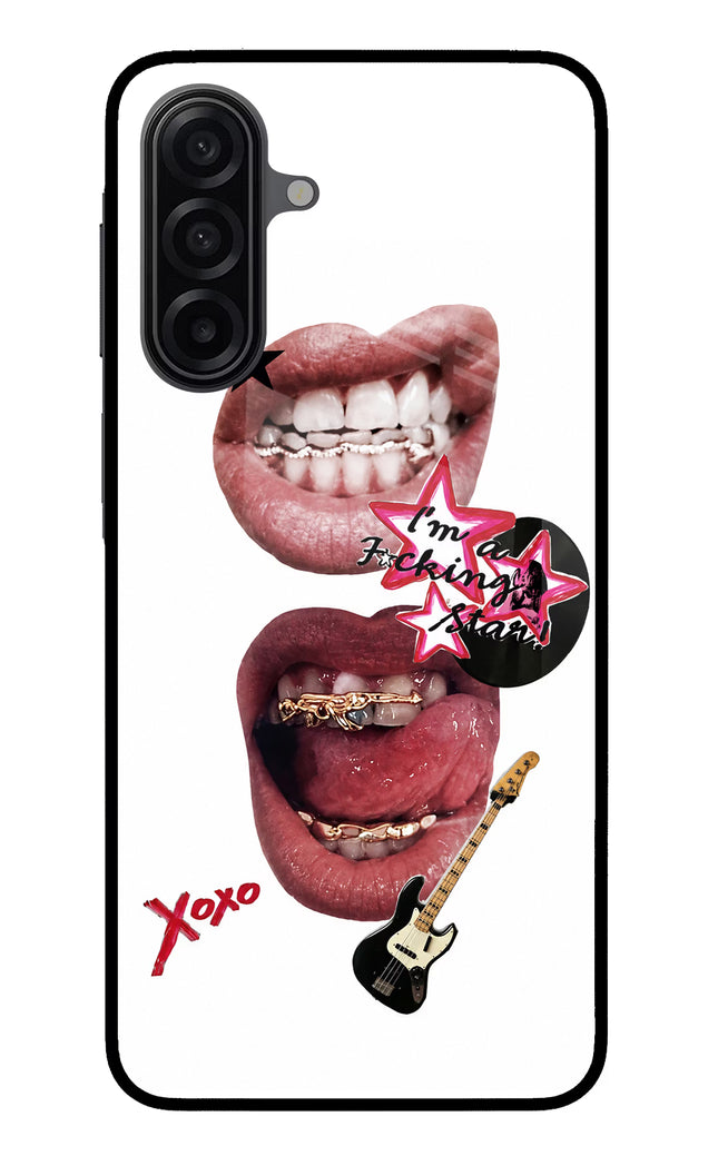 Rockstar Samsung M17 5G Glass Case Back Cover by Casekaro