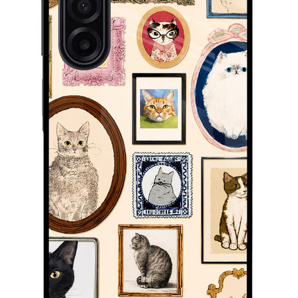 Mirror Cats Samsung M17 5G Glass Case