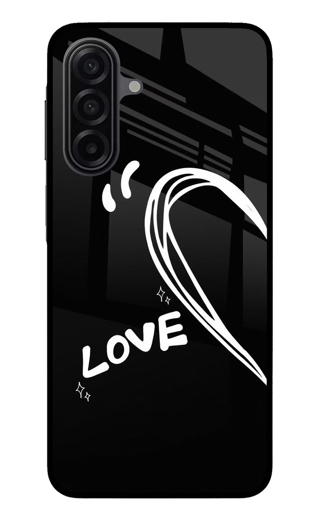 Love Line Samsung M17 5G Glass Case Back Cover by Casekaro