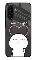You're Right Samsung M17 5G Glass Case
