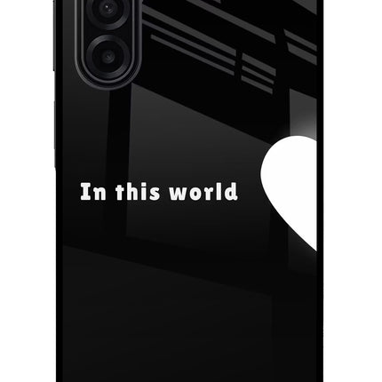 This World Samsung M17 5G Glass Case