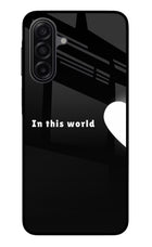 This World Samsung M17 5G Glass Case