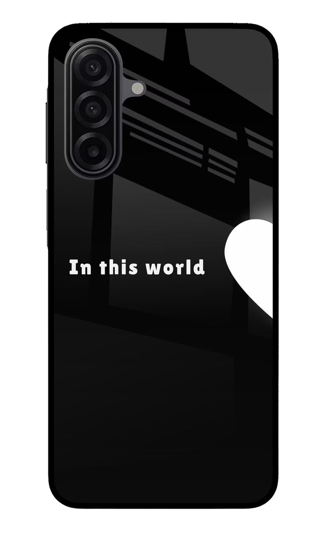 This World Samsung M17 5G Glass Case