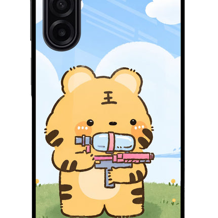 Tiger Treat Samsung M17 5G Glass Case