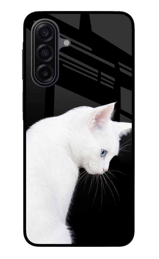 Snow Gaze Samsung M17 5G Glass Case Back Cover by Casekaro