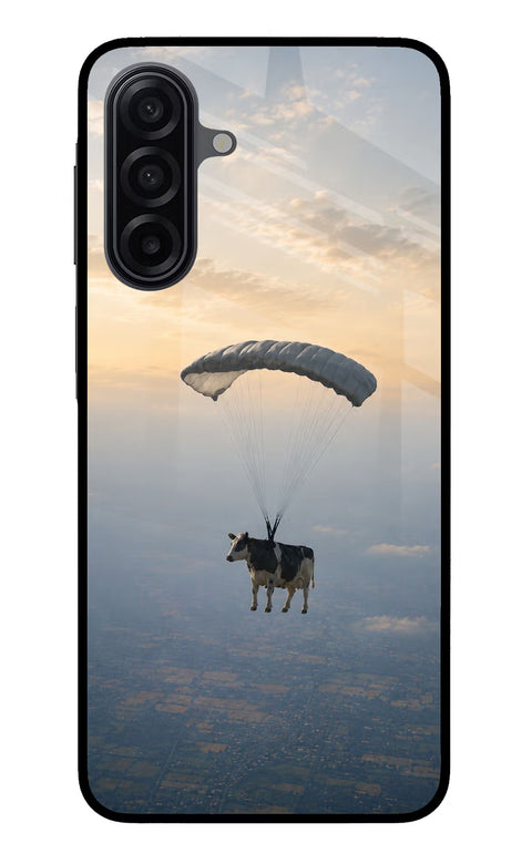 Skydiving Cow Samsung M17 5G Back Cover