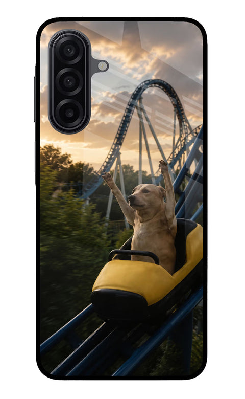 Rollercoaster Dog Samsung M17 5G Back Cover