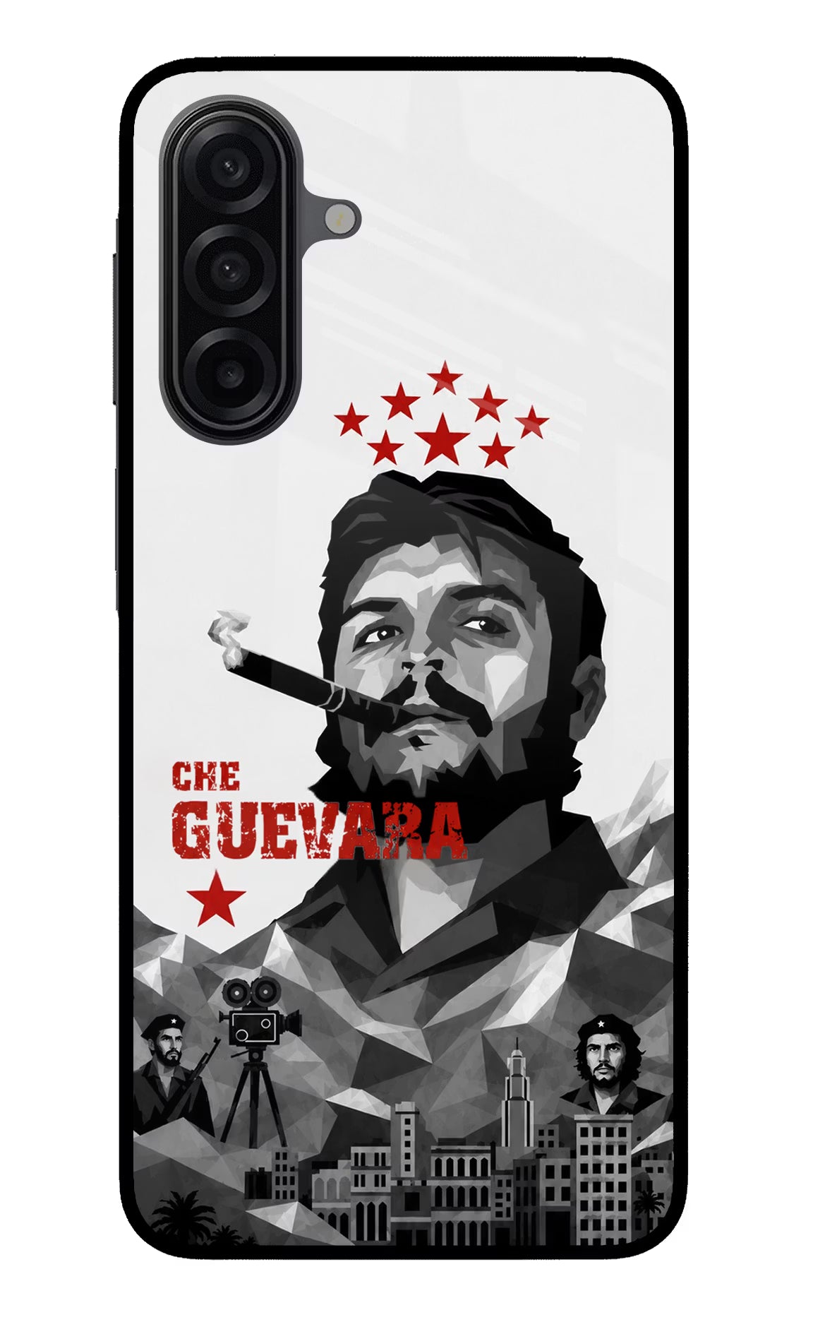 Che Guevara Iconic Samsung M17 5G Glass Case