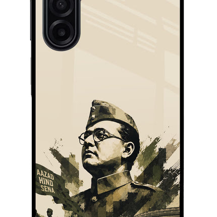 Netaji Rising Samsung M17 5G Glass Case