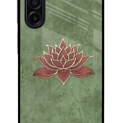 Lotus Grace Samsung M17 5G Glass Case
