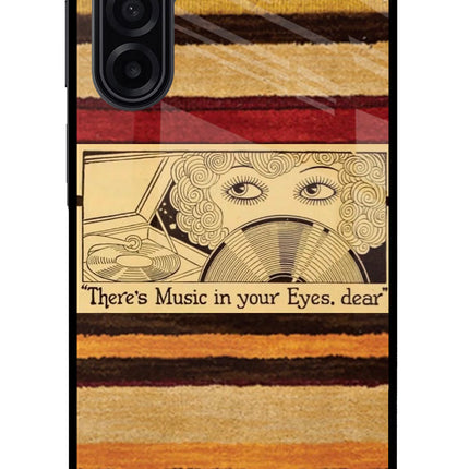 Vinyl Stripes Samsung M17 5G Glass Case