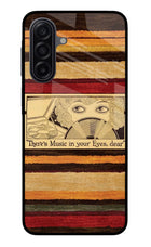 Vinyl Stripes Samsung M17 5G Glass Case