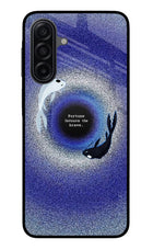 Dark Koi Samsung M17 5G Glass Case
