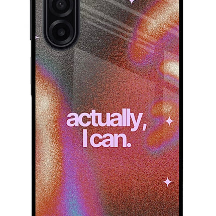 Pink Aura Samsung M17 5G Glass Case