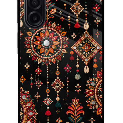 Boho Noir Samsung M17 5G Glass Case