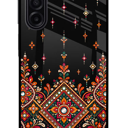Noir Mehfil Samsung M17 5G Glass Case