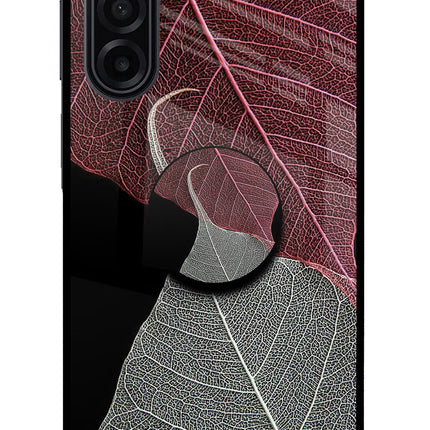 Leaf Pattern Samsung M17 5G Pop Case by Casekaro