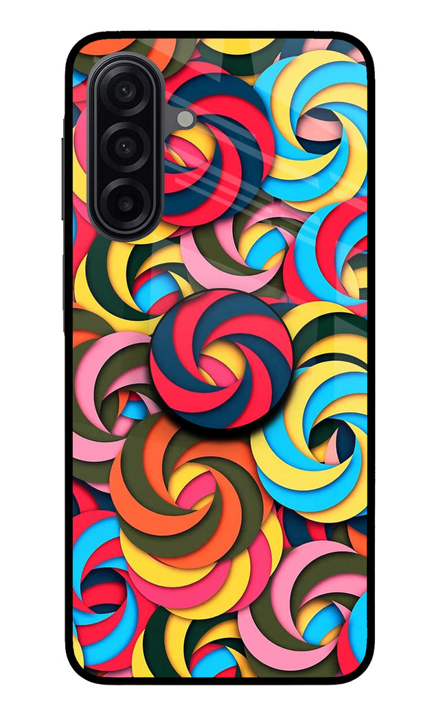 Spiral Pattern Samsung M17 5G Pop Case by Casekaro