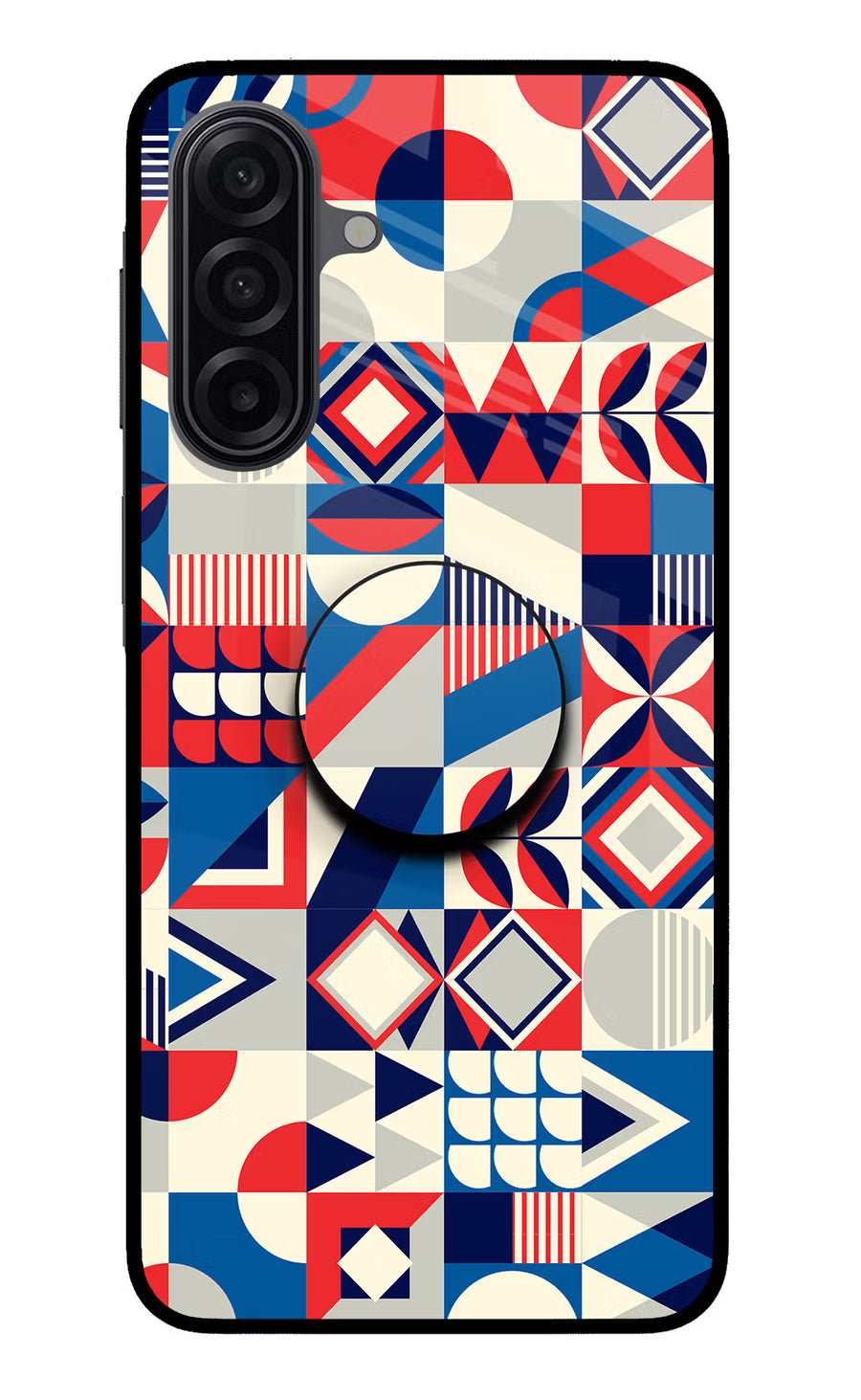 Colorful Pattern Samsung M17 5G Pop Case, Glass case