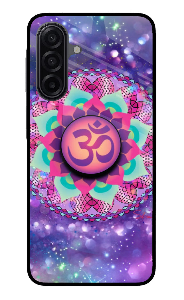 Om Purple Samsung M17 5G Pop Case by Casekaro
