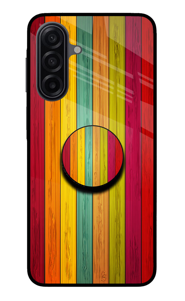 Multicolor Wooden Samsung M17 5G Pop Case by Casekaro