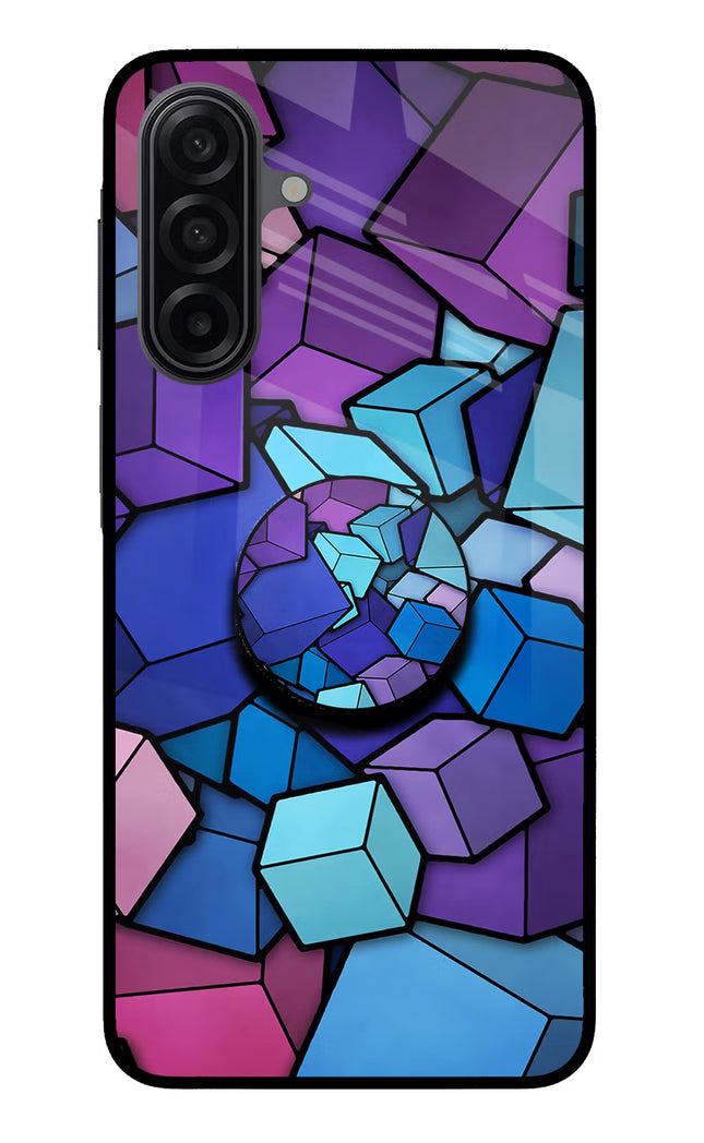 Cubic Abstract Samsung M17 5G Pop Case by Casekaro