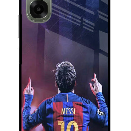 Messi Oppo A6x 5G Glass Case Back Cover by Casekaro