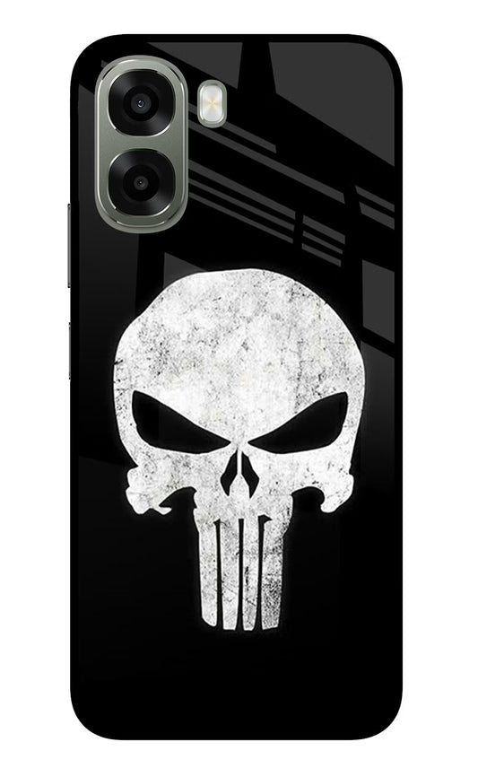 Punisher Skull Oppo A6x 5G Glass Case