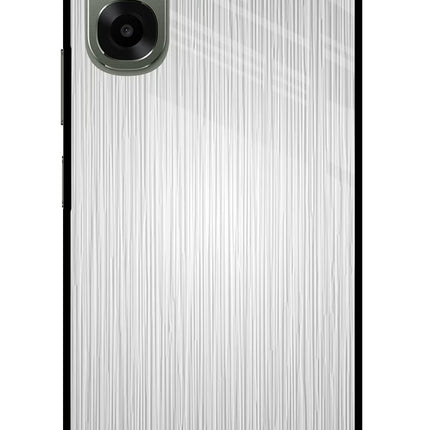 Wooden Grey Texture Oppo A6x 5G Glass Case Back Cover by Casekaro
