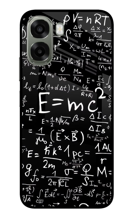 Physics Formula Oppo A6x 5G Glass Case