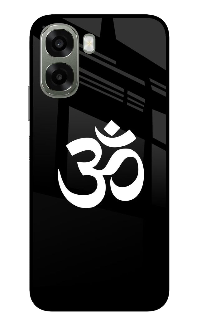 Om Oppo A6x 5G Glass Case Back Cover by Casekaro