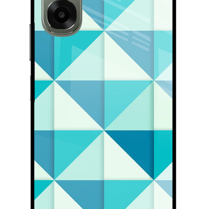 Abstract Oppo A6x 5G Glass Case Back Cover by Casekaro