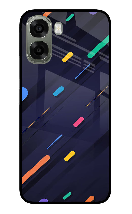 Abstract Design Oppo A6x 5G Glass Case