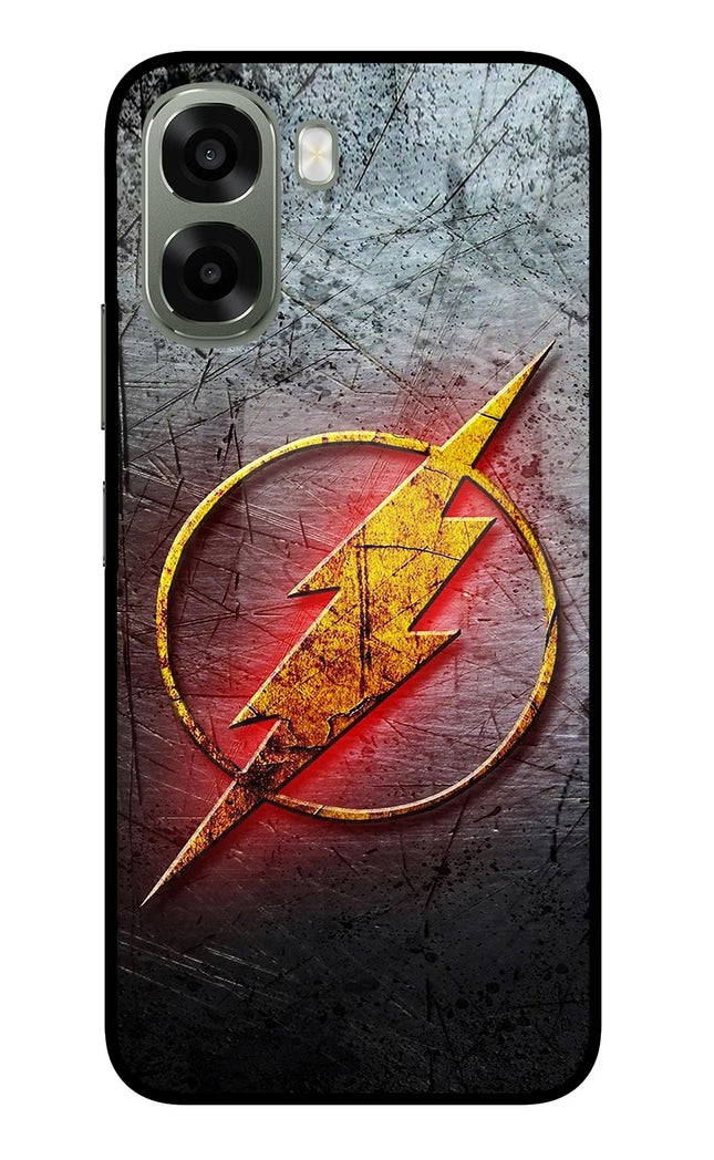 Flash Oppo A6x 5G Glass Case Back Cover by Casekaro