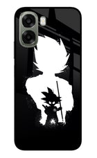 Goku Shadow Oppo A6x 5G Glass Case Back Cover by Casekaro
