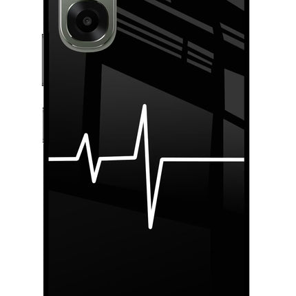 Heart Beats Oppo A6x 5G Glass Case Back Cover by Casekaro