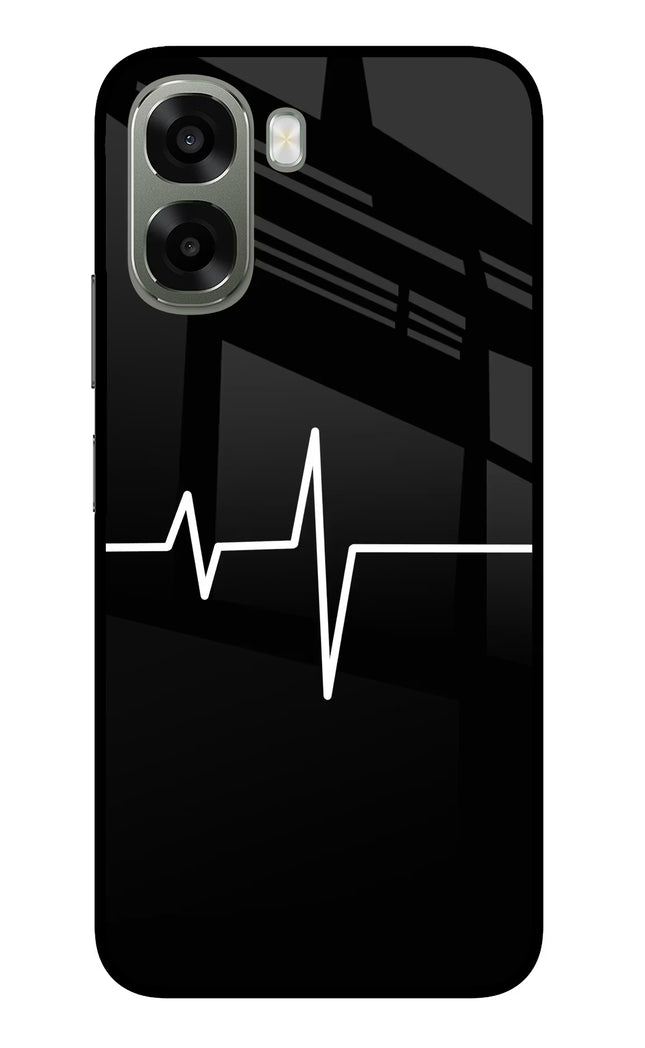 Heart Beats Oppo A6x 5G Glass Case Back Cover by Casekaro