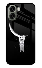 Moon Space Oppo A6x 5G Glass Case Back Cover by Casekaro