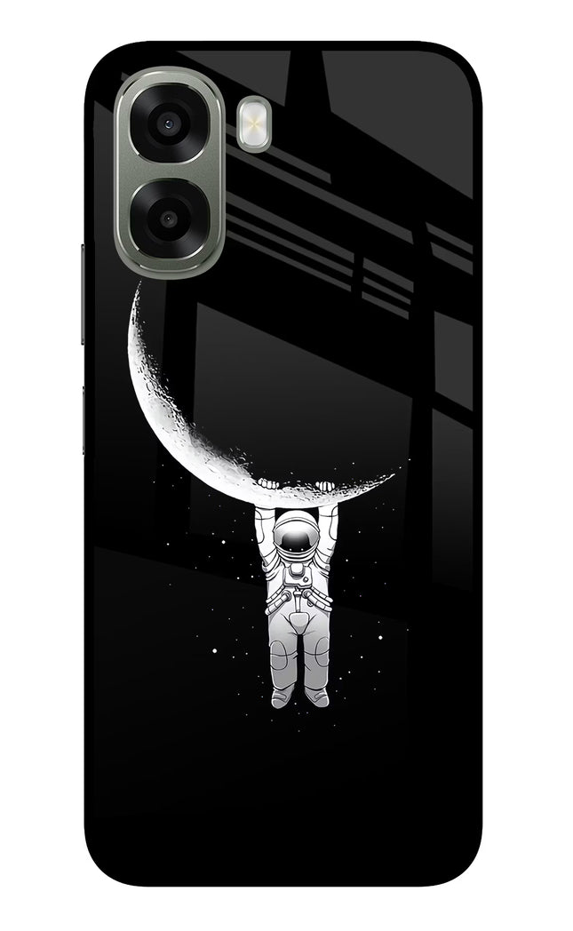 Moon Space Oppo A6x 5G Glass Case Back Cover by Casekaro