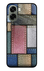 Multicolor Jeans Oppo A6x 5G Glass Case Back Cover by Casekaro