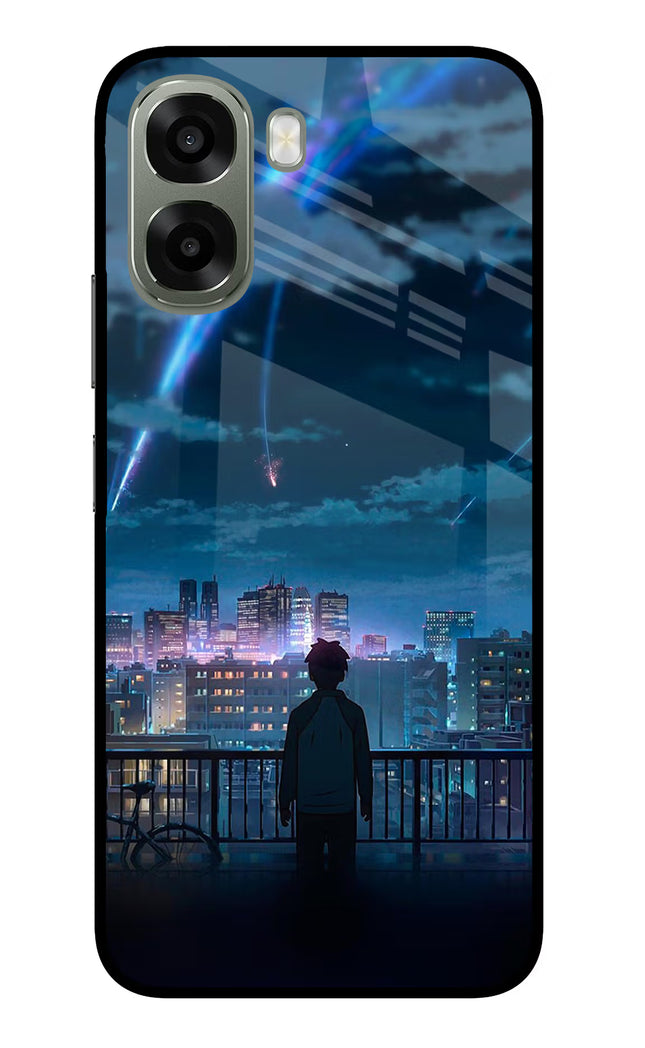 Anime Oppo A6x 5G Glass Case Back Cover by Casekaro