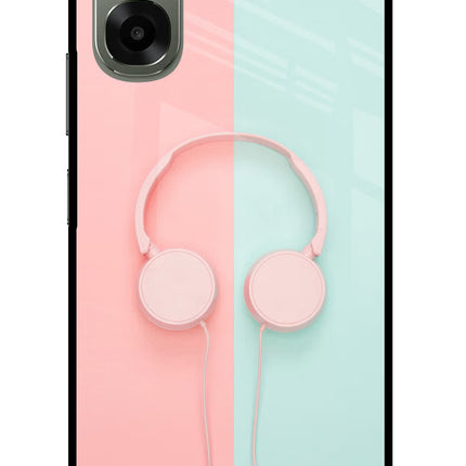 Music Lover Oppo A6x 5G Glass Case Back Cover by Casekaro
