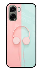 Music Lover Oppo A6x 5G Glass Case Back Cover by Casekaro