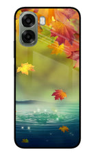 Flowers Oppo A6x 5G Glass Case Back Cover by Casekaro