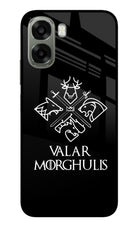 Valar Morghulis | Game Of Thrones Oppo A6x 5G Glass Case Back Cover by Casekaro