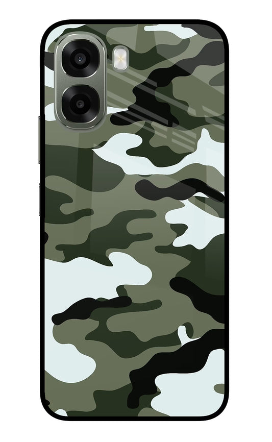 Camouflage Oppo A6x 5G Glass Case
